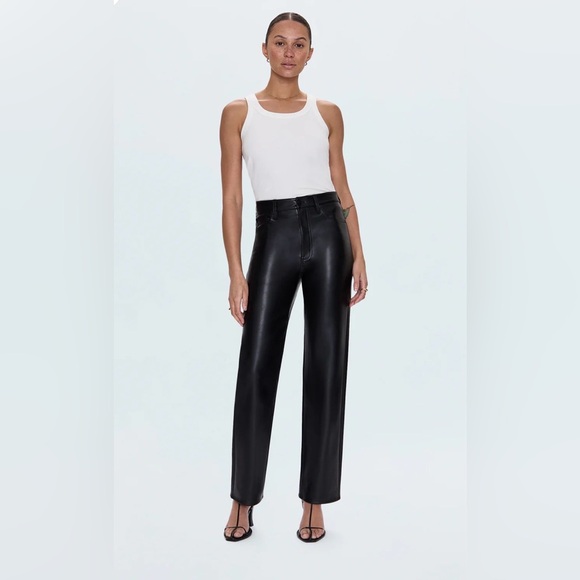 Pistols - CASSIE SUPER HIGH RISE STRAIGHT PANT - ONYX NWT - Picture 3 of 12